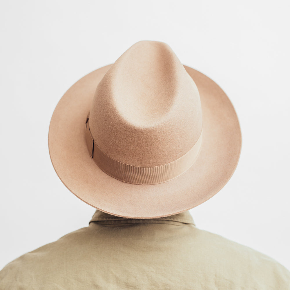 Hatthyllan Fedora Jonathan Dark Beige