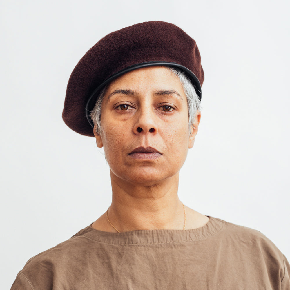Tonak Beret Monty Wool Brown