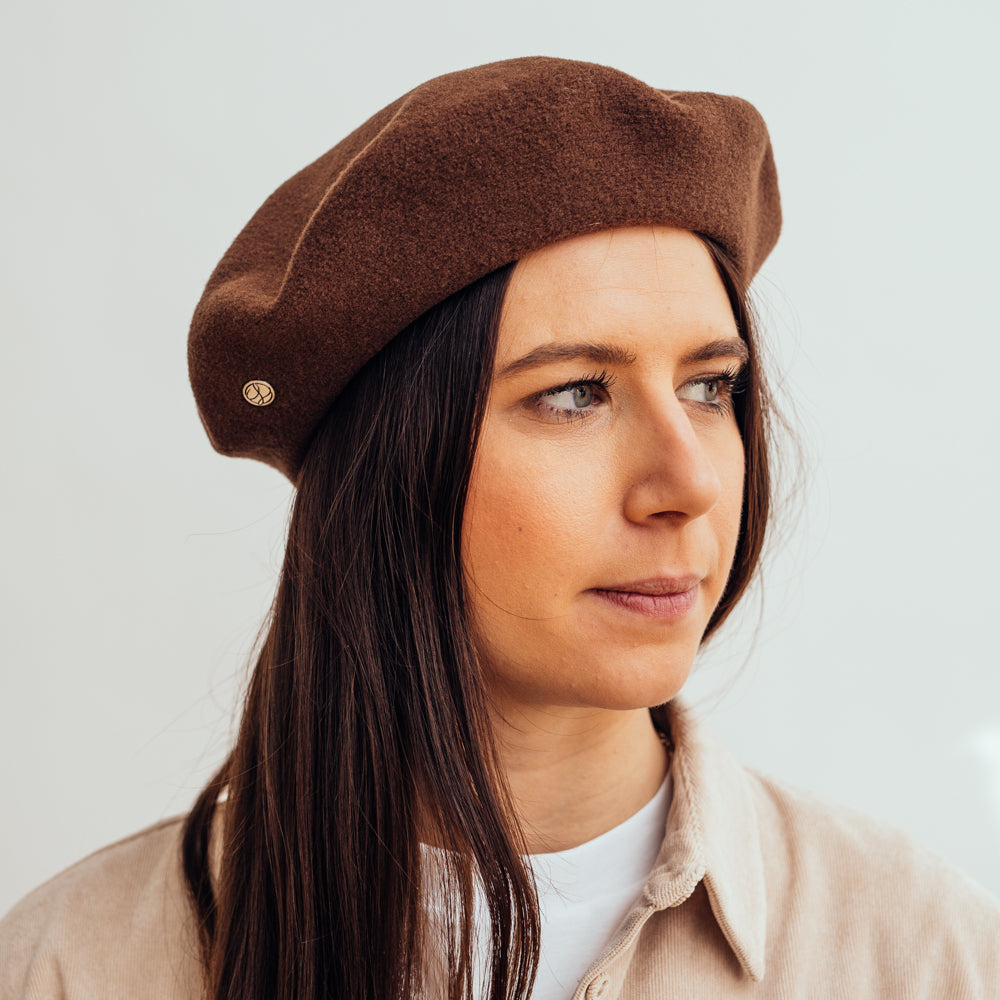 Laulhère Beret Authentique - Maroon