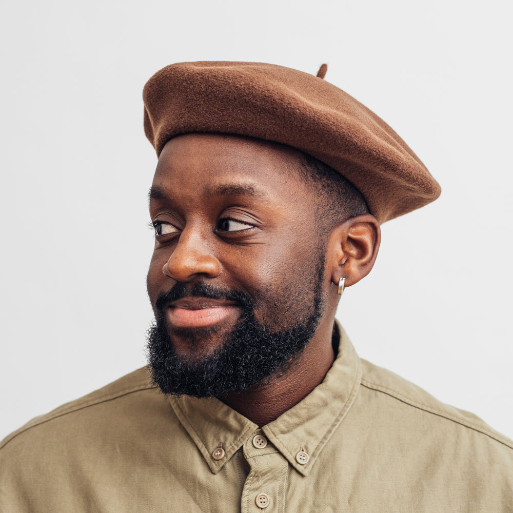 Laulhère Beret Authentique - Maroon