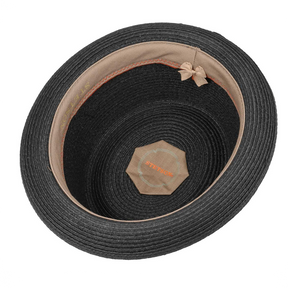 Stetson Pork Pie Toyo Black