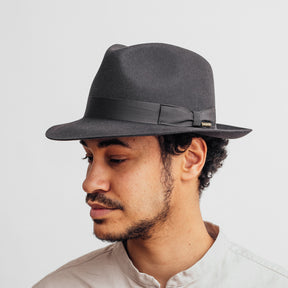 Stetson Penn Fedora Furfelt Grey