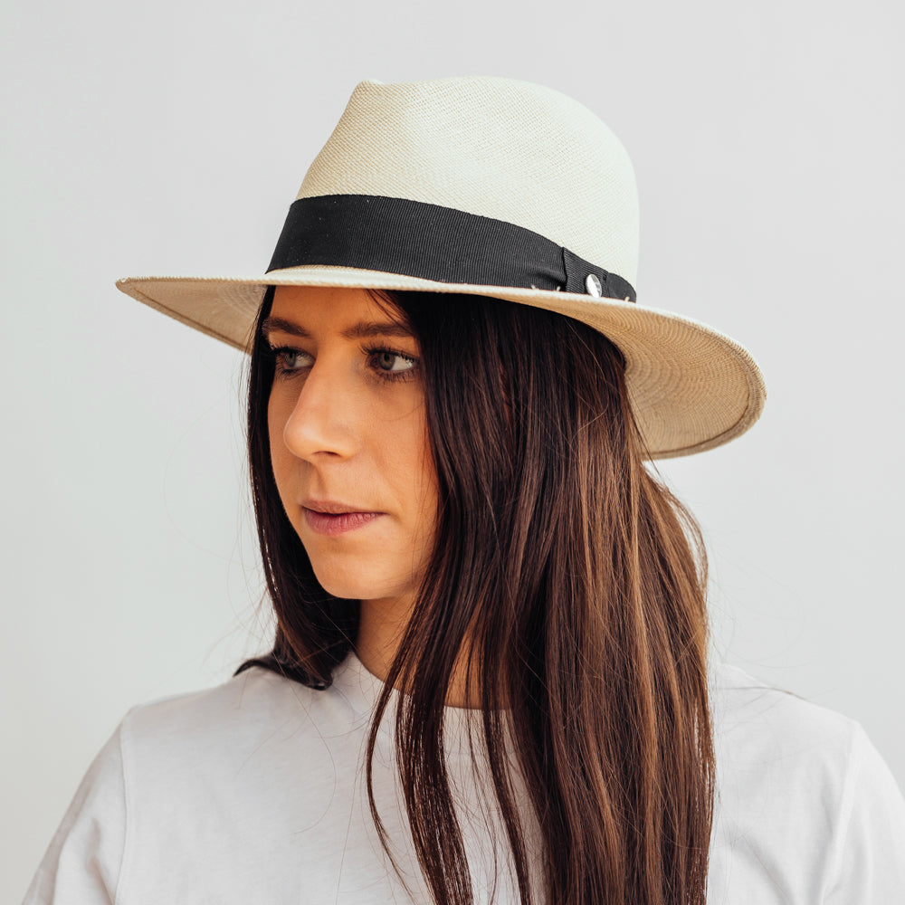 Vintimilla Panama Fashion Rips Natur Black