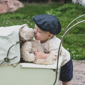 CTH-Mini Carl Jr. Organic Denim Flat Cap
