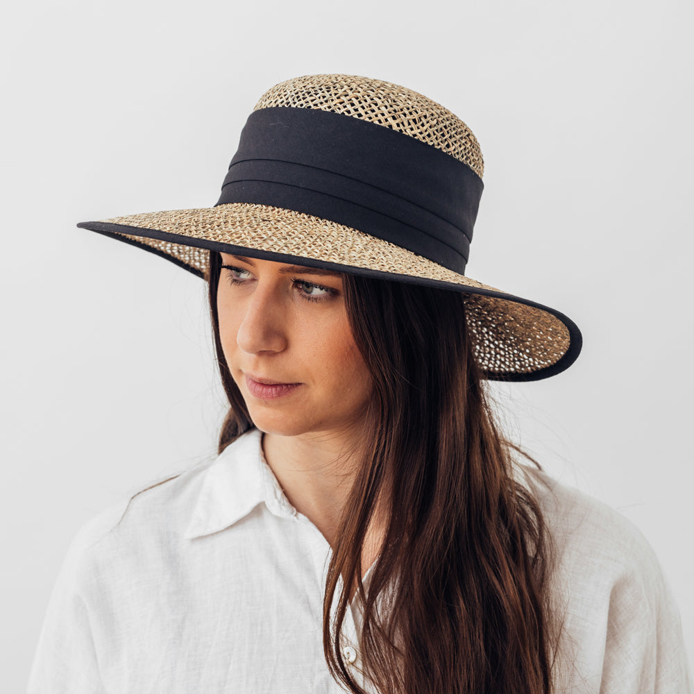 Seeberger Cloche Seagras Natural Brown