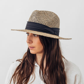 Seeberger Seagrass Hat Natural/Khaki