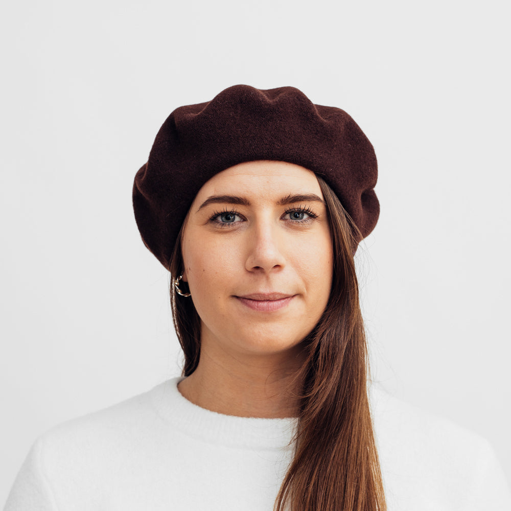 Hatthyllan Beret - Cocoa