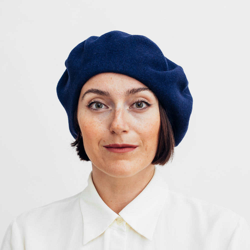 Hatthyllan Beret Volume - Navy