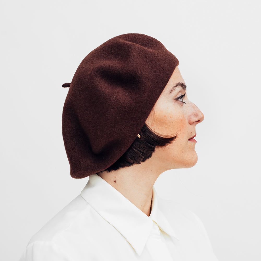 Hatthyllan Beret Volume - Cocoa