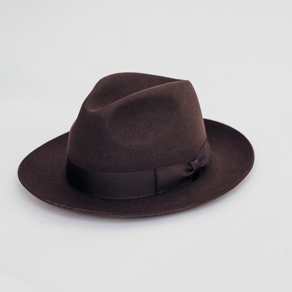 Hatthyllan Jonathan Fedora Brown