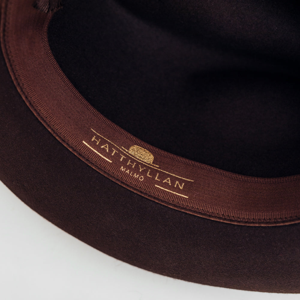 Hatthyllan Jonathan Fedora Brown