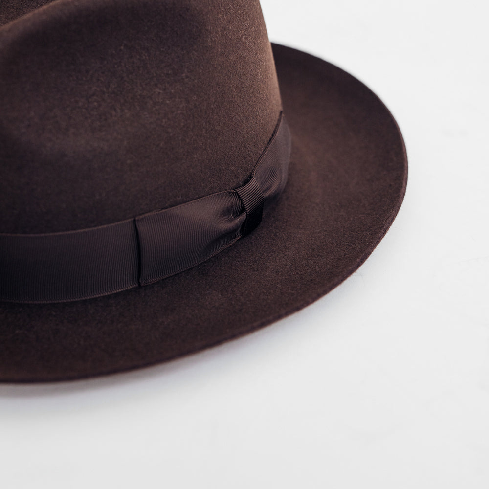 Hatthyllan Jonathan Fedora Brown
