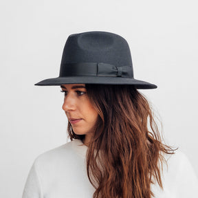 Hattehylde Jonathan Fedora Mørkegrøn