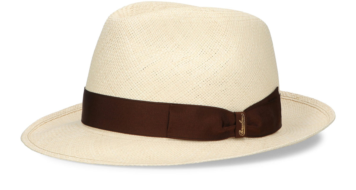 Borsalino Brisa Panama Hat Marrone