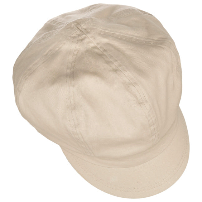 Seeberger Cotton Fabric Balloon Cap Sand