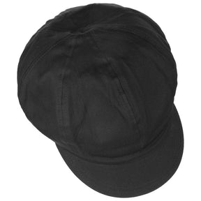 Seeberger Cotton Fabric Balloon Cap Black