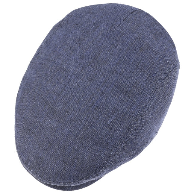 Stetson Belfast Driver Cap Linen Blue