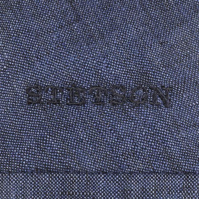 Stetson Belfast Driver Cap Linen Blue