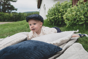 CTH-Mini Carl Jr. Organic Denim Flat Cap