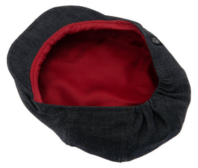CTH-Mini Carl Jr. Organic Denim Flat Cap