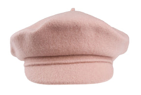 Hat Shelf Fancy Beret Cap - Pink