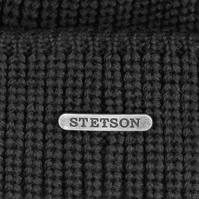 Stetson Docker Nashville Merino Wool Black
