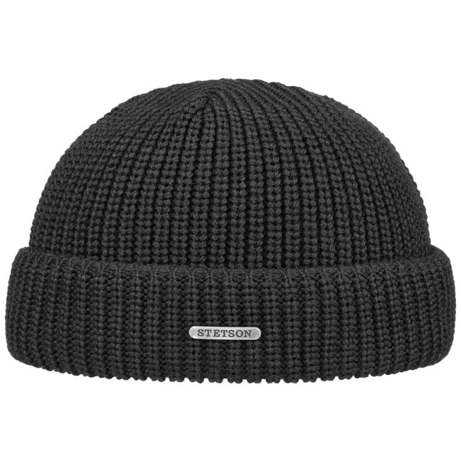 Stetson Docker Nashville Merino Wool Black