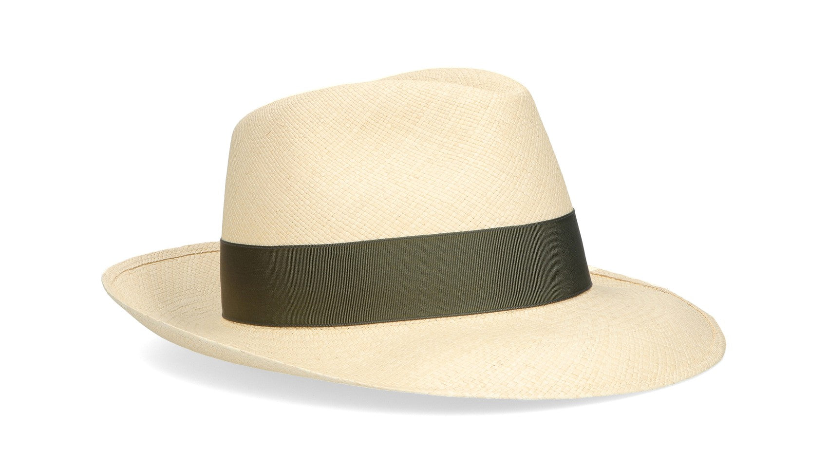 Borsalino Brisa Panama Hat Green