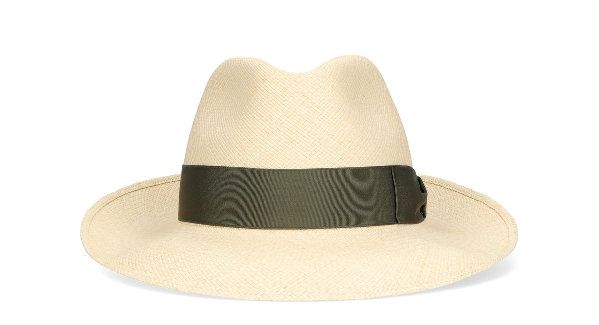 Borsalino Brisa Panama Hat Green
