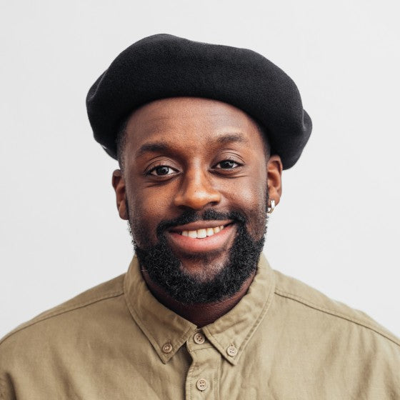 Laulhère Beret Authentic - Black