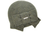 Seeberger Beanie With Bow Khaki