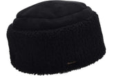 Seeberger Fake Fure Toque Black