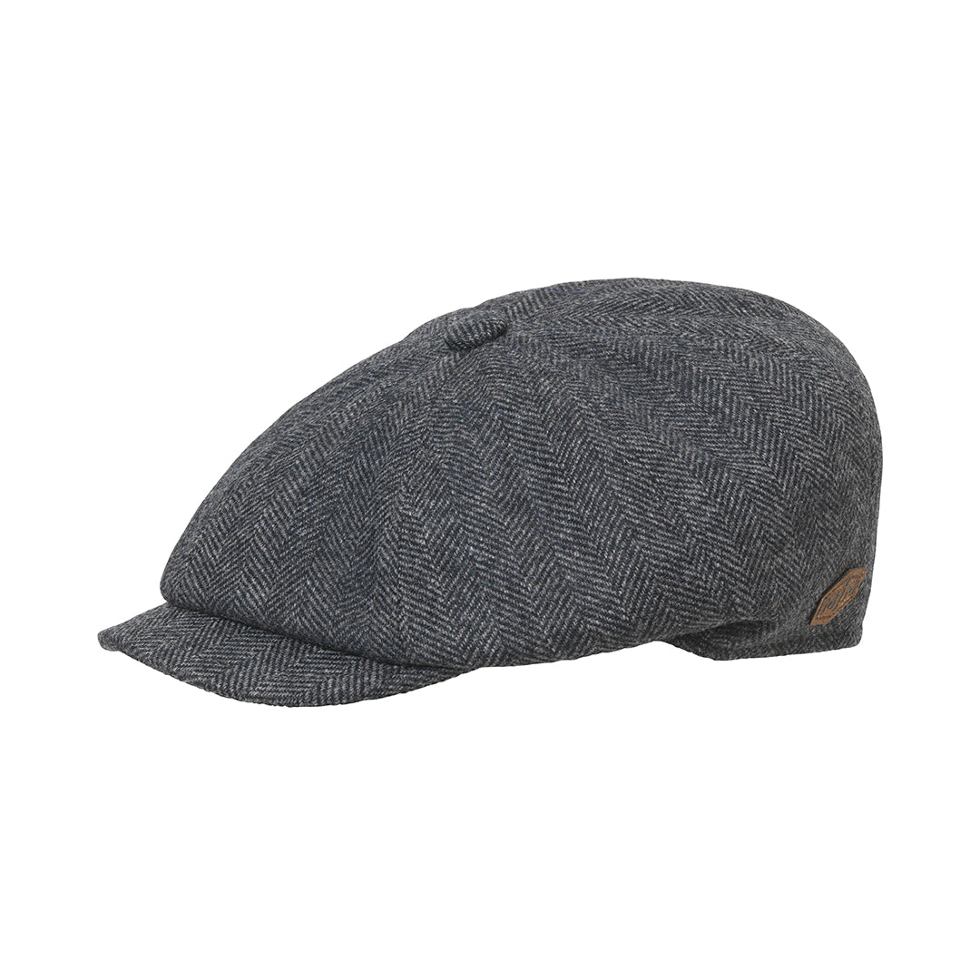 MJM Picasso Virgin Wool Cashmere Mix Anthracite Herringbone