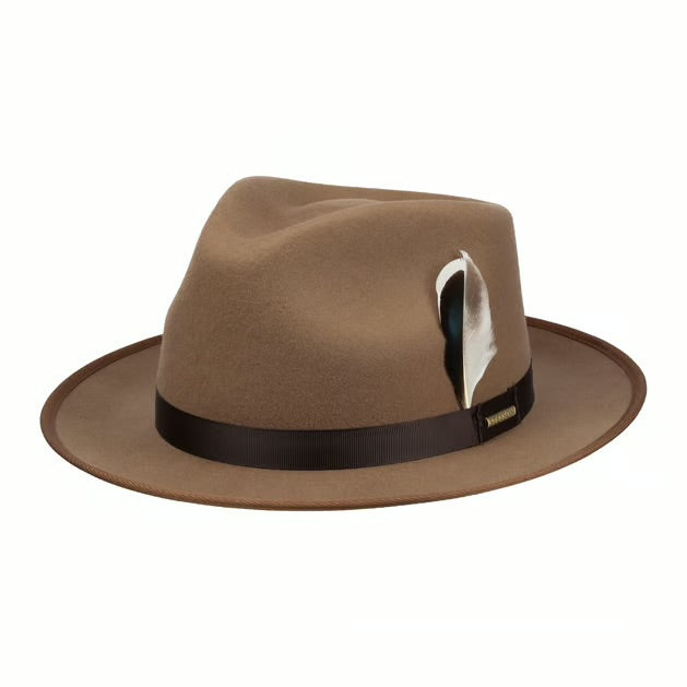 Stenbrick Fedora Wool Hat Beige