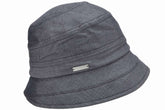 Seeberger Cloche Small Brim Black