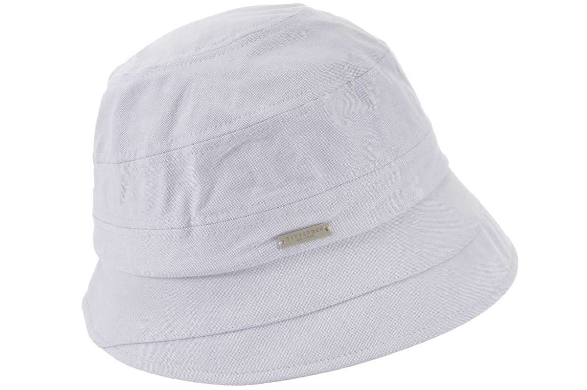 Seeberger Cloche Small Brim Smoke Grey