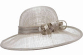 Seeberger Cloche Sinamay Smoke Grey