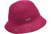 Seeberger Cotton Paper Mix Cloche Berry Red