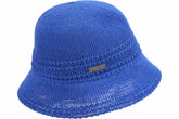 Seeberger Cotton Paper Mix Cloche Steel Blue