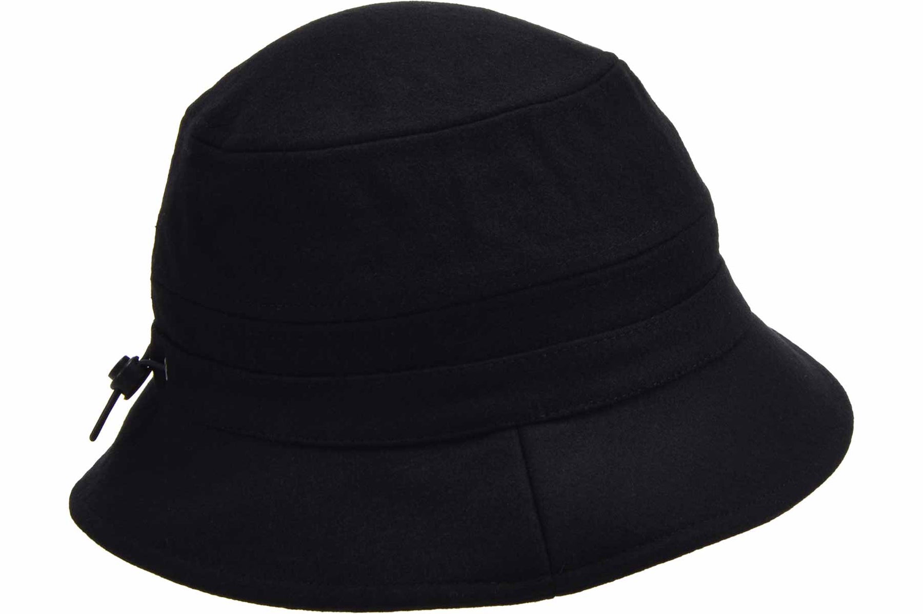 Seeberger Woolmix Bucket Hat Black