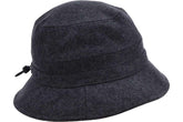 Seeberger Woolmix Bucket Hat Anthracite
