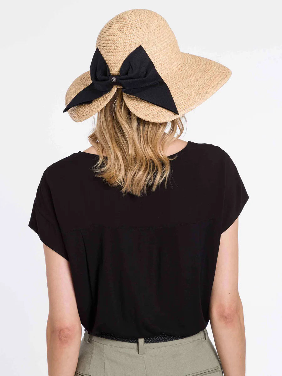 Loevenich Straw Hat Black