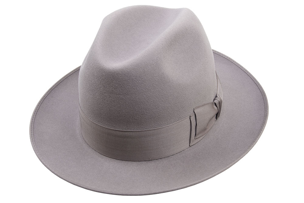 Tonak Luxury Felt Hat Light Grey