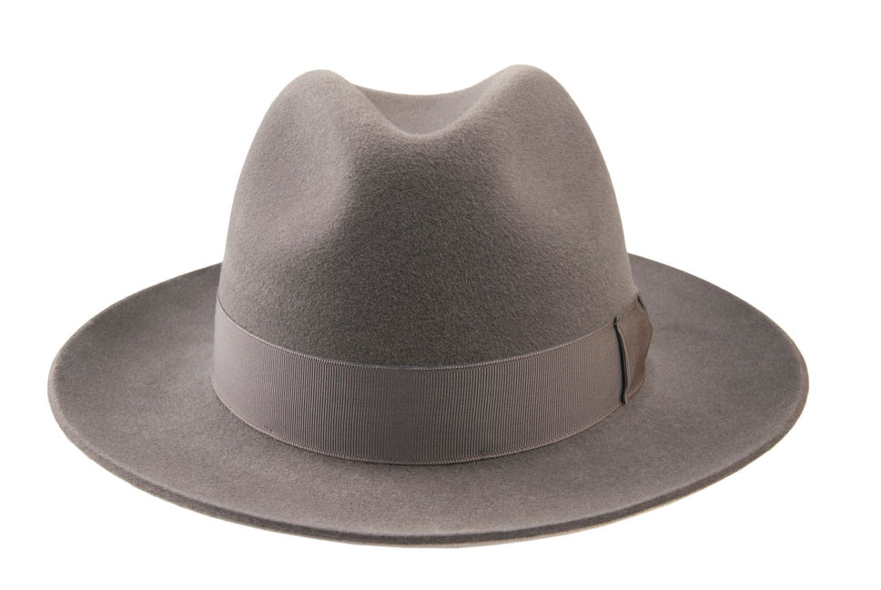 Tonak Fedora Felt Hat Gray