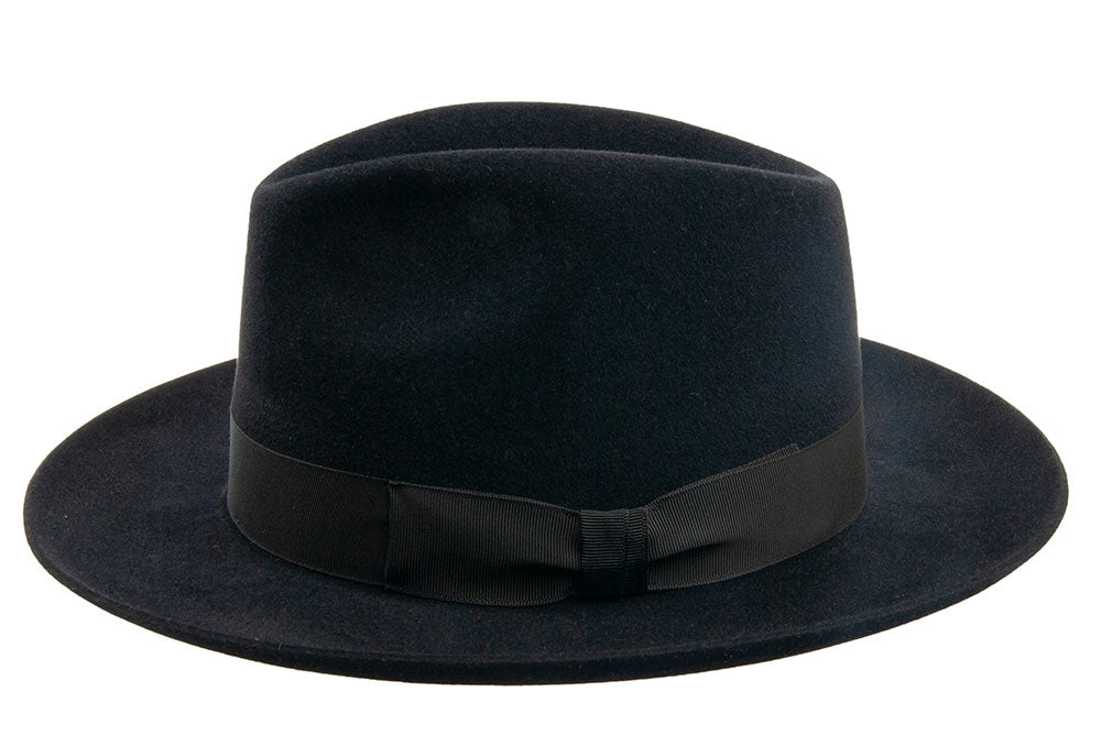 Tonak Fedora Felt Hat Black