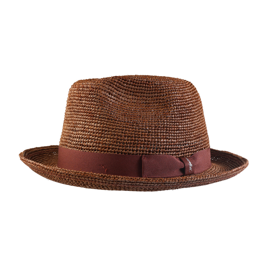 Wigéns Classic Hat Raffia Tobacco Brown
