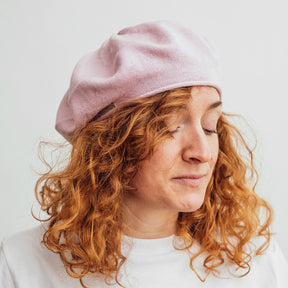 Loevenich Beret Cotton Light Pink