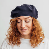 Loevenich Beret Cotton Navy