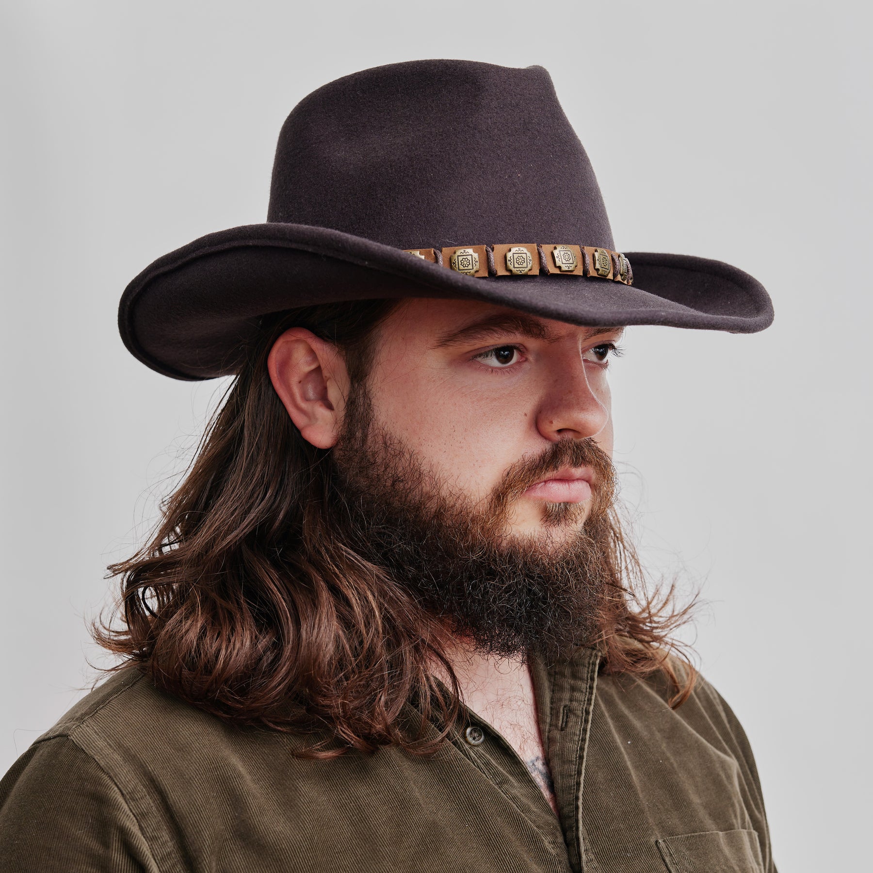 Stetson Hackberry Western Hat Brown