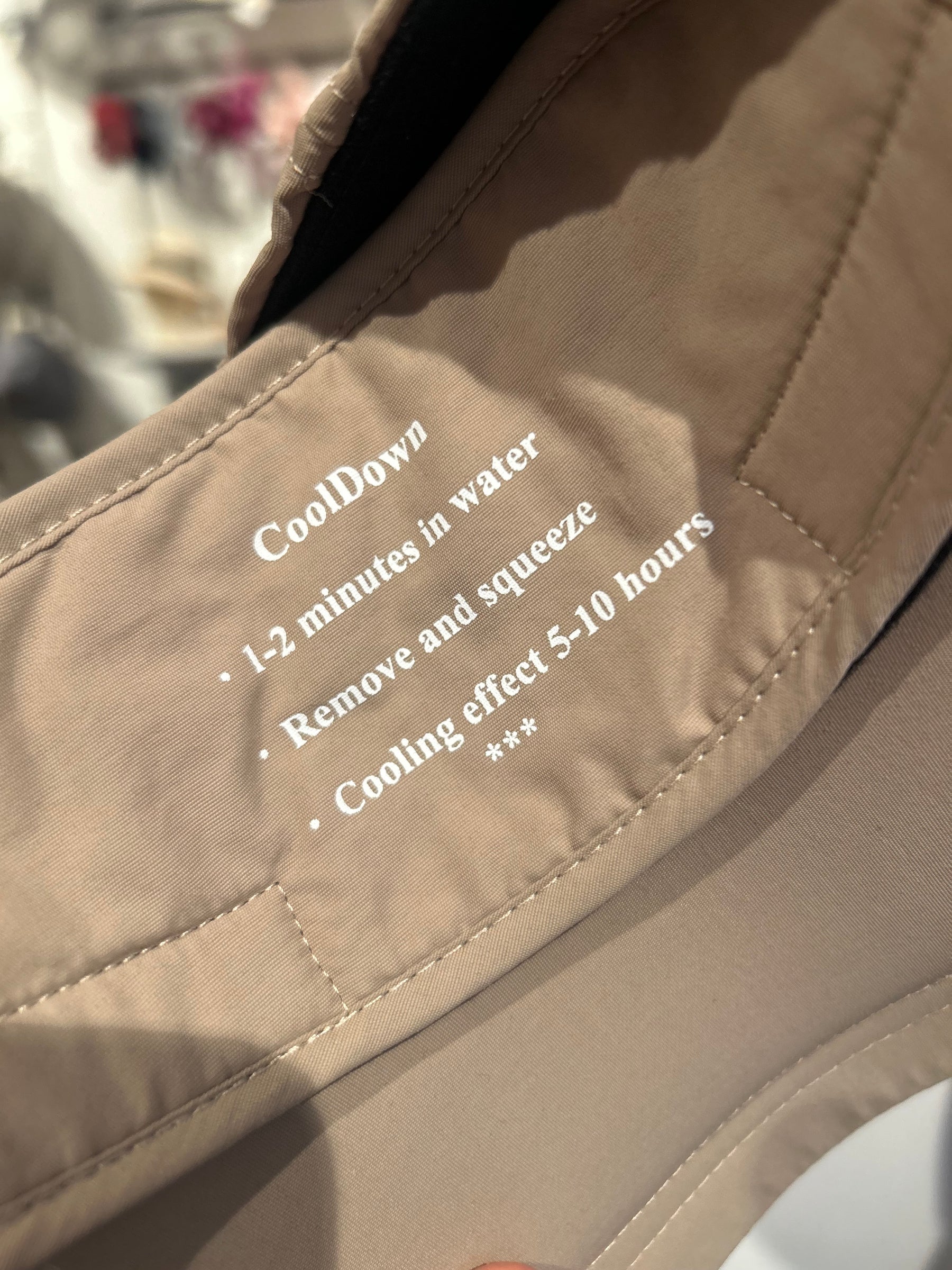 Recycled Cap Taslan Khaki